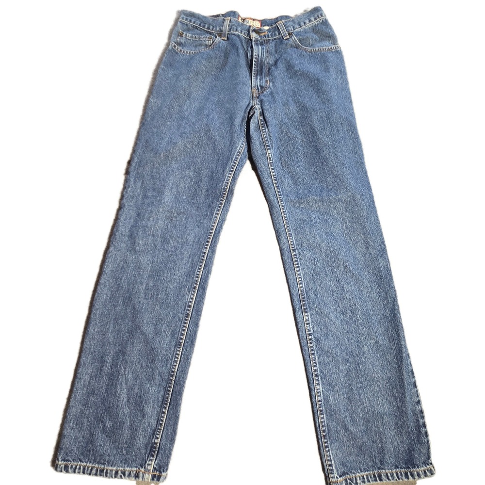 Vintage Old Navy Blue Jeans Mens 28x30 Straight Leg Medium Wash Denim Y2K Grunge
